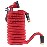 Casa si Gradina - Gradinarit si plante - Instalatii si accesorii pentru irigatii - Furtunuri de gradina si accesorii - Furtun extensibil pentru gradina SUPER HOSE 75 FT = 22.5m Rosu - Infinity.ro