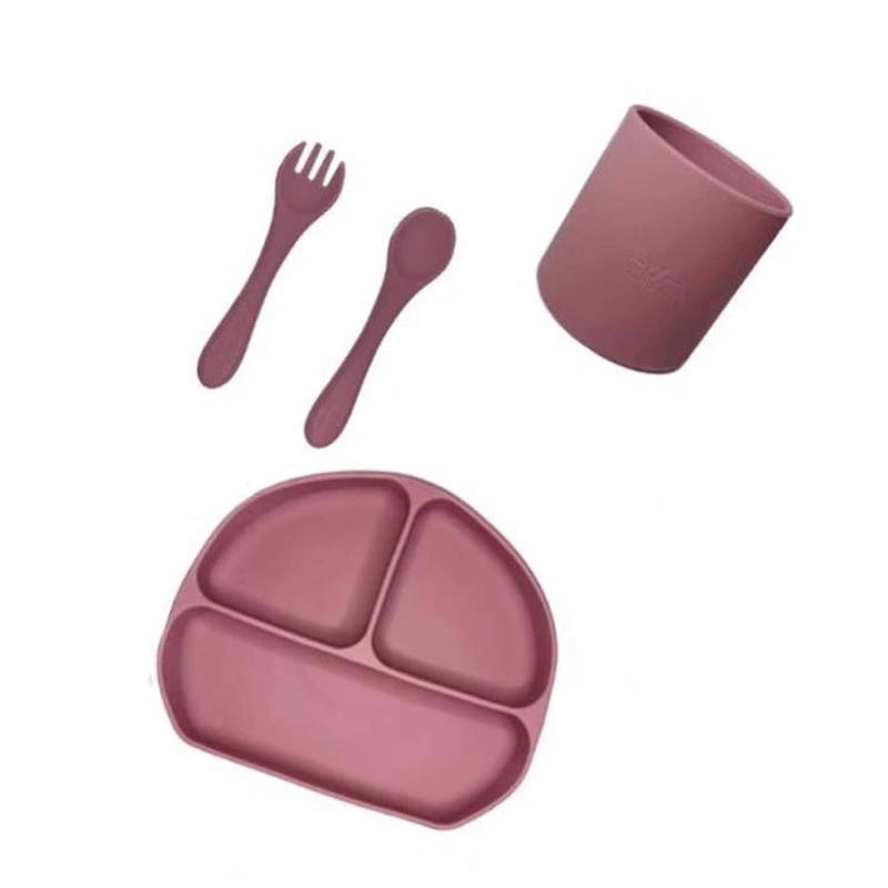 Casa si Gradina - Bucatarie si vesela - Vesela si tacamuri - Tacamuri si seturi - Set Tacamuri Diversificare Bebelusi Din Silicon - Infinity.ro