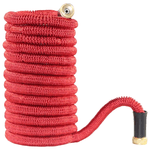 Casa si Gradina - Gradinarit si plante - Instalatii si accesorii pentru irigatii - Furtunuri de gradina si accesorii - Furtun extensibil pentru gradina SUPER HOSE 75 FT = 22.5m Rosu - Infinity.ro