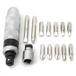 Casa si Gradina - Constructii - Scule de mana si unelte - Seturi scule - Trusa Surubelnita de impact 14 piese cu 12 biti metalici surubelnita si adaptor - Infinity.ro