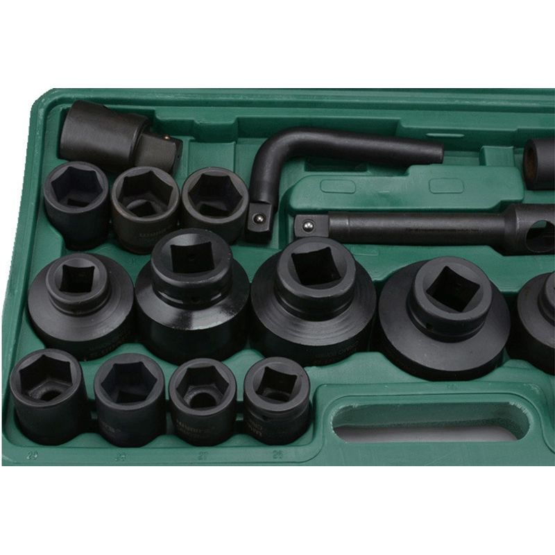 Casa si Gradina - Constructii - Scule de mana si unelte - Seturi scule - Trusa Tubulare Mari 3/4" Camion 21 - 65 Mm in 12 Laturi - 26 Tubulare - Infinity.ro