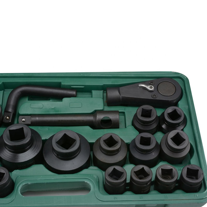 Casa si Gradina - Constructii - Scule de mana si unelte - Seturi scule - Trusa Tubulare Mari 3/4" Camion 21 - 65 Mm in 12 Laturi - 26 Tubulare - Infinity.ro