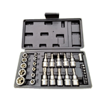 Casa si Gradina - Constructii - Scule de mana si unelte - Chei si truse chei - Trusa 29 piese Chei Tubulare Torx si Capete Biti Torx - Infinity.ro