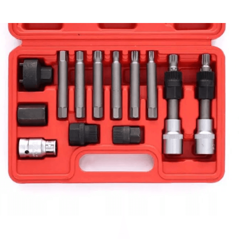 Casa si Gradina - Constructii - Scule de mana si unelte - Seturi scule - Trusa 13 piese montare demontare Fulie Alternator - Infinity.ro