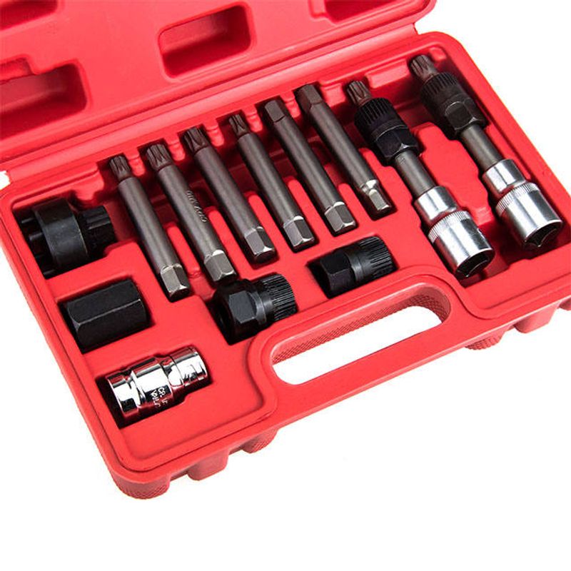 Casa si Gradina - Constructii - Scule de mana si unelte - Seturi scule - Trusa 13 piese montare demontare Fulie Alternator - Infinity.ro