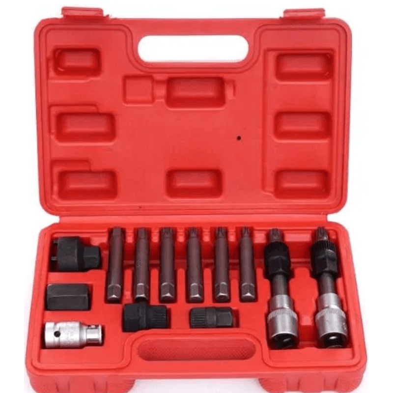 Casa si Gradina - Constructii - Scule de mana si unelte - Seturi scule - Trusa 13 piese montare demontare Fulie Alternator - Infinity.ro