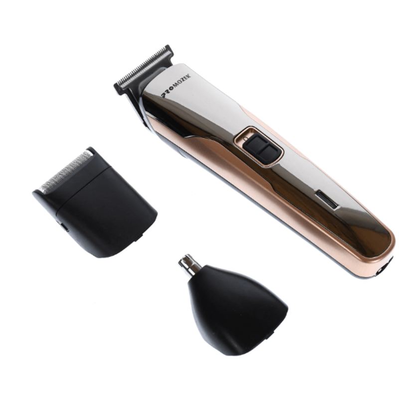 Ingrijire personala si Cosmetice - Aparate & accesorii ingrijire personala - Aparate de ras si tuns - Aparate de tuns - Set Masina de Tuns 3 in 1 PROMOZER - MZ-2031cu Precizie pentru Contur  Barba si Mustata - Infinity.ro