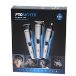 Ingrijire personala si Cosmetice - Aparate & accesorii ingrijire personala - Aparate de ras si tuns - Aparate de tuns - Set Masina de Tuns 3 in 1 PROMOZER - MZ-2031cu Precizie pentru Contur  Barba si Mustata - Infinity.ro