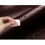 Casa si Gradina - Textile si covoare - Metraje si textile - Sul autoadeziv din piele ecologica (imitatie piele) 0.75 x 2.5m Wenghe (Maro inchis) cu textura - Infinity.ro