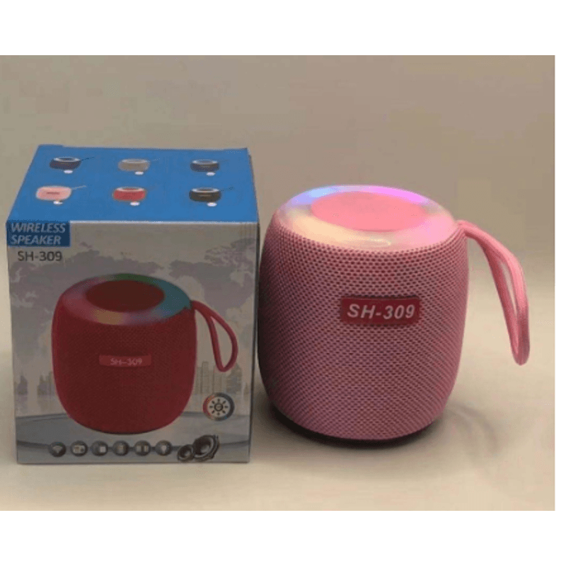 TV, Audio-Video si Foto - Portabile audio - Boxe portabile - Mini Boxa SH 309 Bluetooth cu Iluminare RGB si Bas Puternic - Infinity.ro