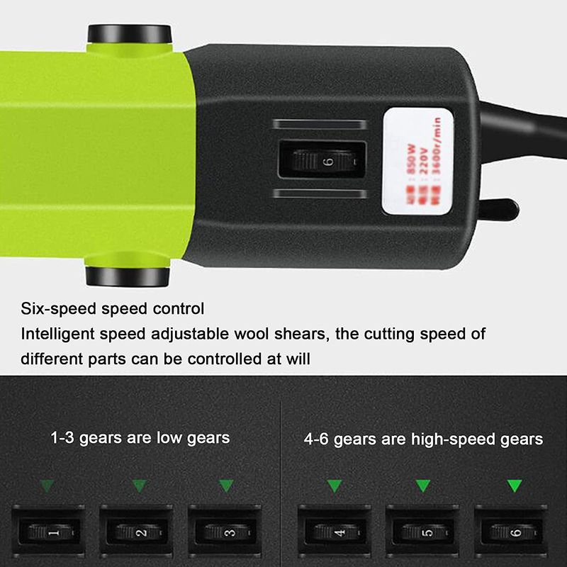 Petshop - Ingrijire si Igiena - Aparate de ingrijire - Aparate tuns animale - Masina de tuns oi N1J-MYR-76A electrica profesionala 650W cu 6 trepte de viteza - Infinity.ro