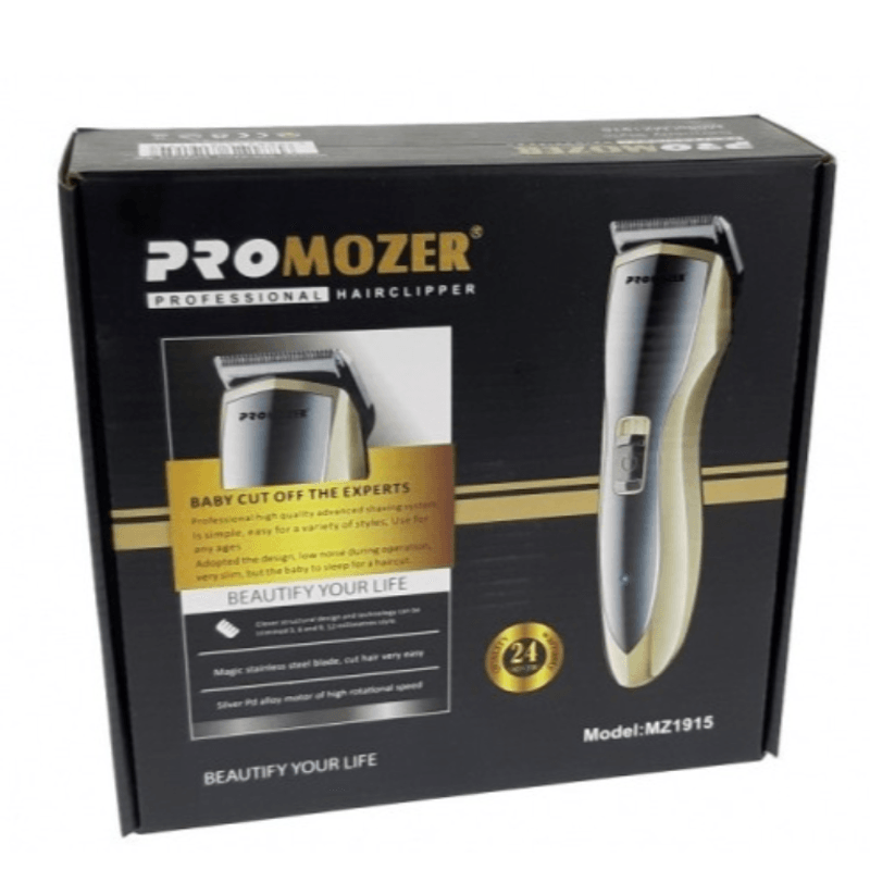 Ingrijire personala si Cosmetice - Aparate & accesorii ingrijire personala - Aparate de ras si tuns - Aparate de tuns - Masina de tuns fara fir ProMozer MZ 1915 - Infinity.ro