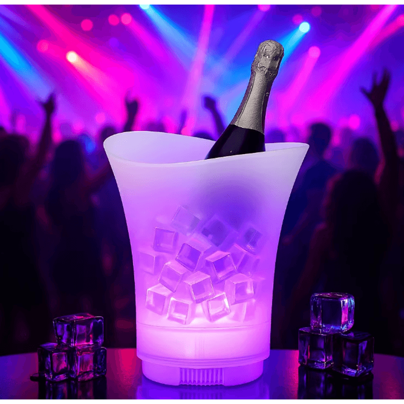 TV, Audio-Video si Foto - Portabile audio - Boxe portabile - Frapiera LED cu boxa bluetooth Multicolor 7L - Infinity.ro