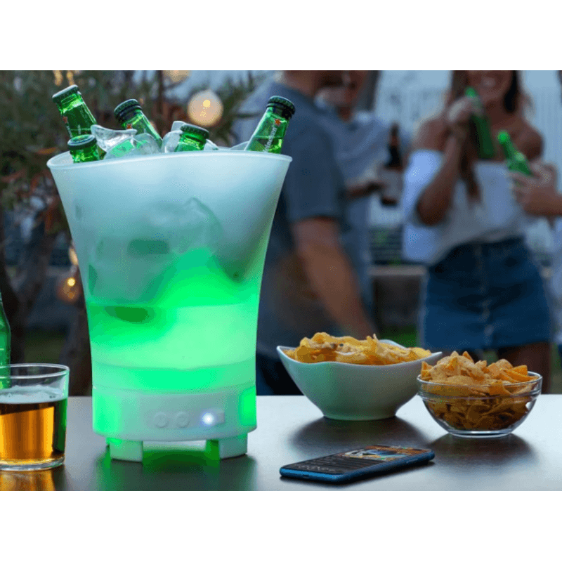 TV, Audio-Video si Foto - Portabile audio - Boxe portabile - Frapiera LED cu boxa bluetooth Multicolor 7L - Infinity.ro