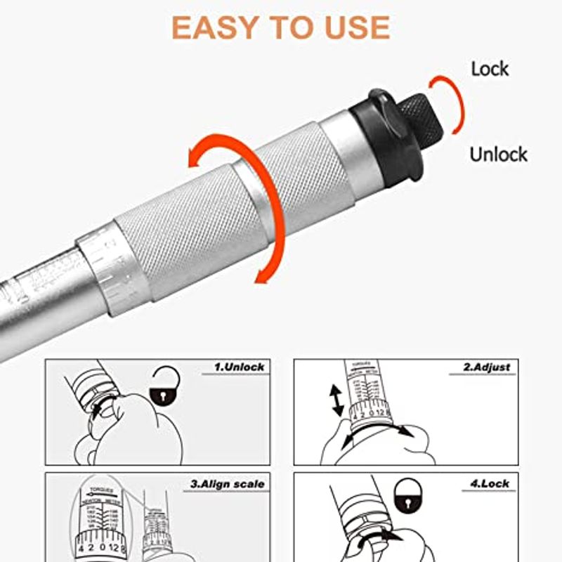 Casa si Gradina - Constructii - Scule de mana si unelte - Chei si truse chei - Cheie dinamometrica 28-210 Nm - Infinity.ro