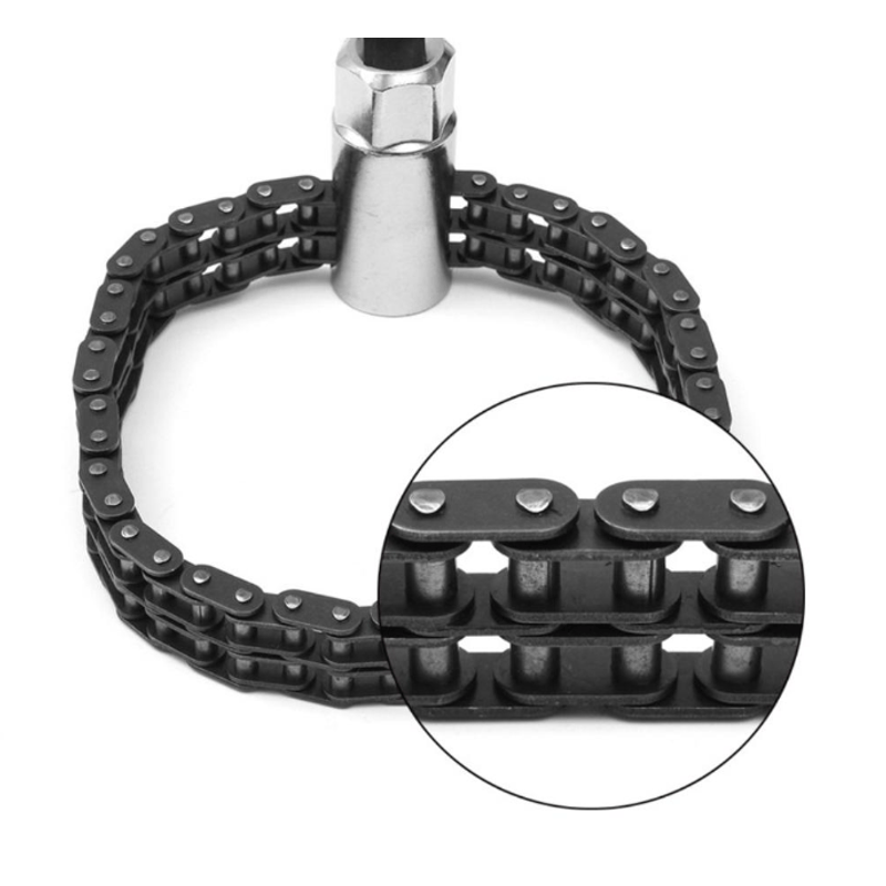 Casa si Gradina - Constructii - Scule de mana si unelte - Chei si truse chei - Cheie pentru filtru ulei cu lant dublu - Infinity.ro