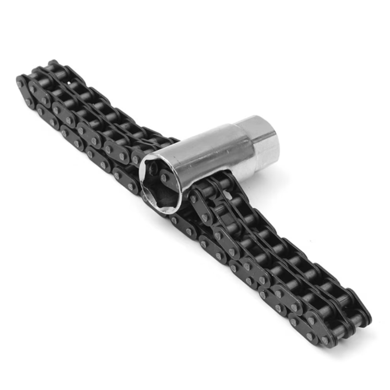 Casa si Gradina - Constructii - Scule de mana si unelte - Chei si truse chei - Cheie pentru filtru ulei cu lant dublu - Infinity.ro