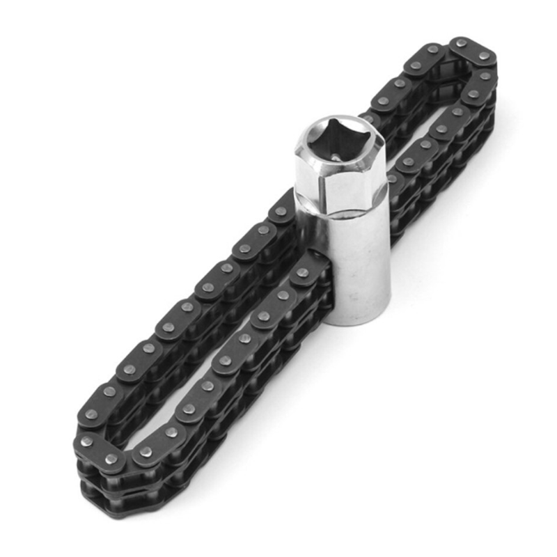 Casa si Gradina - Constructii - Scule de mana si unelte - Chei si truse chei - Cheie pentru filtru ulei cu lant dublu - Infinity.ro