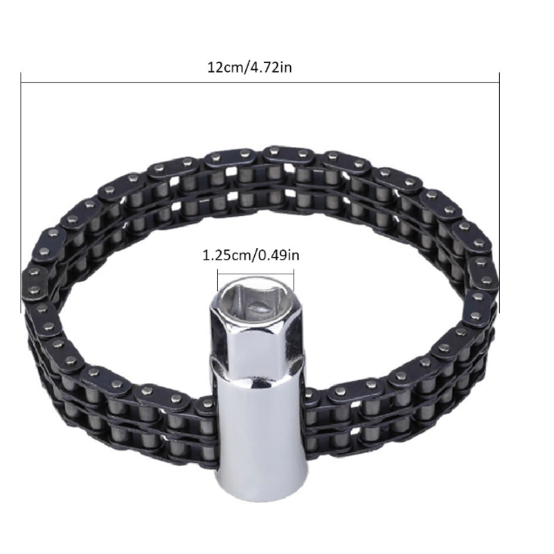 Casa si Gradina - Constructii - Scule de mana si unelte - Chei si truse chei - Cheie pentru filtru ulei cu lant dublu - Infinity.ro