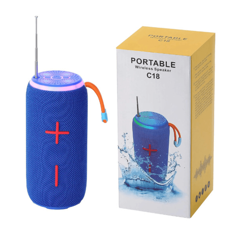 TV, Audio-Video si Foto - Portabile audio - Boxe portabile - Boxa portabila C 18 cu bluetooth USB FM - Infinity.ro