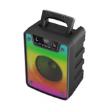 TV, Audio-Video si Foto - Portabile audio - Boxe portabile - Boxa wireless GTS 1868 cu bluetooth USB lumini si microfon - Infinity.ro