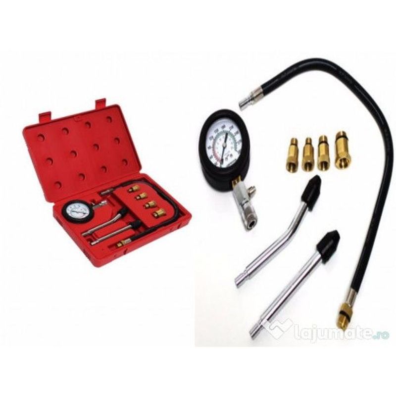 Casa si Gradina - Constructii - Scule de mana si unelte - Seturi scule - Trusa 8 Piese Tester Compresie Benzina / Compresmetru / Tester Benzina - Infinity.ro