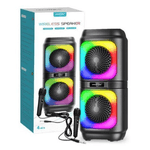 TV, Audio-Video si Foto - Portabile audio - Boxe portabile - Boxa Bluetooth reincarcabila GTS 2133 de 4 inch - Infinity.ro