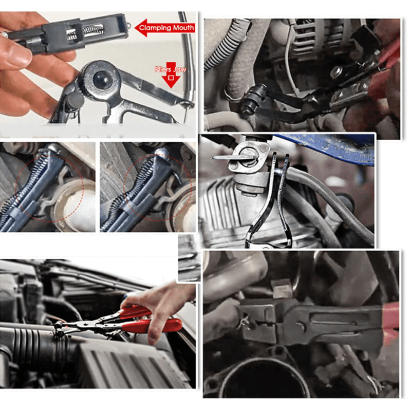 Casa si Gradina - Constructii - Scule de mana si unelte - Seturi scule - Trusa 9 clesti pentru coliere - Infinity.ro