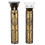 Ingrijire personala si Cosmetice - Aparate & accesorii ingrijire personala - Aparate de ras si tuns - Aparate de tuns - Trimmer de tuns barba si conturare professional WS T99 lama tip T din otel carbon acumulator detasabil - Infinity.ro