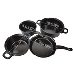 Casa si Gradina - Bucatarie si vesela - Ustensile bucatarie - Seturi ustensile de bucatarie - Set oale si ustensile 13 piese editie black - Infinity.ro