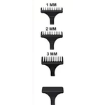 Ingrijire personala si Cosmetice - Aparate & accesorii ingrijire personala - Aparate de ras si tuns - Aparate de tuns - Trimmer de tuns barba si conturare professional WS T99 lama tip T din otel carbon acumulator detasabil - Infinity.ro