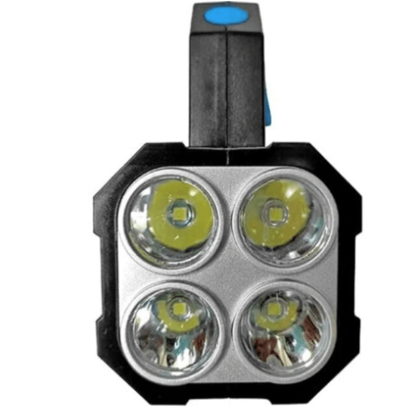 Casa si Gradina - Corpuri si surse de iluminat - Iluminat exterior - Lanterne - Lanterna de mana F 907 cu 4 LED si COB lateral - Infinity.ro