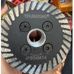 Casa si Gradina - Constructii - Scule electrice si accesorii - Scule multifunctionale si accesorii - Disc diamantat granit 75mm prindere M14 - Infinity.ro