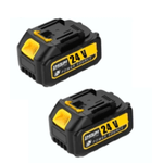 Casa si Gradina - Constructii - Scule electrice si accesorii - Scule multifunctionale si accesorii - Drujba electrica LEIHMANN lama 30CM cu 2 acumulatori 24V 5AH galben cu negru - Infinity.ro