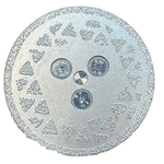 Casa si Gradina - Constructii - Scule electrice si accesorii - Accesorii polizare si slefuire - Disc diamantat galvanizat 2 fete diametru 65 mm prindere M14 - Infinity.ro