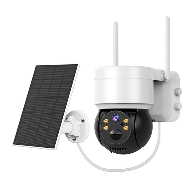 Casa si Gradina - Electrice - Smart Home - Camere de supraveghere - Camera de supraveghere cu panou solar senzor PIR si sirena - Infinity.ro