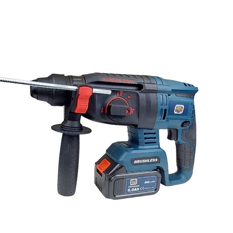 Casa si Gradina - Constructii - Scule de mana si unelte - Seturi scule - Trusa ciocan rotopercutor German Meister cu 2 acumulatori 36V - 6 ah - Infinity.ro