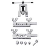 Casa si Gradina - Constructii - Scule de mana si unelte - Seturi scule - Trusa 8 Piese Bercuit largit taiat tevi Dreptunghiulara conducte arcuri cu 2 menghine - Infinity.ro