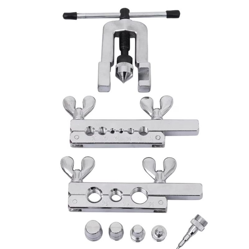 Casa si Gradina - Constructii - Scule de mana si unelte - Seturi scule - Trusa 8 Piese Bercuit largit taiat tevi Dreptunghiulara conducte arcuri cu 2 menghine - Infinity.ro