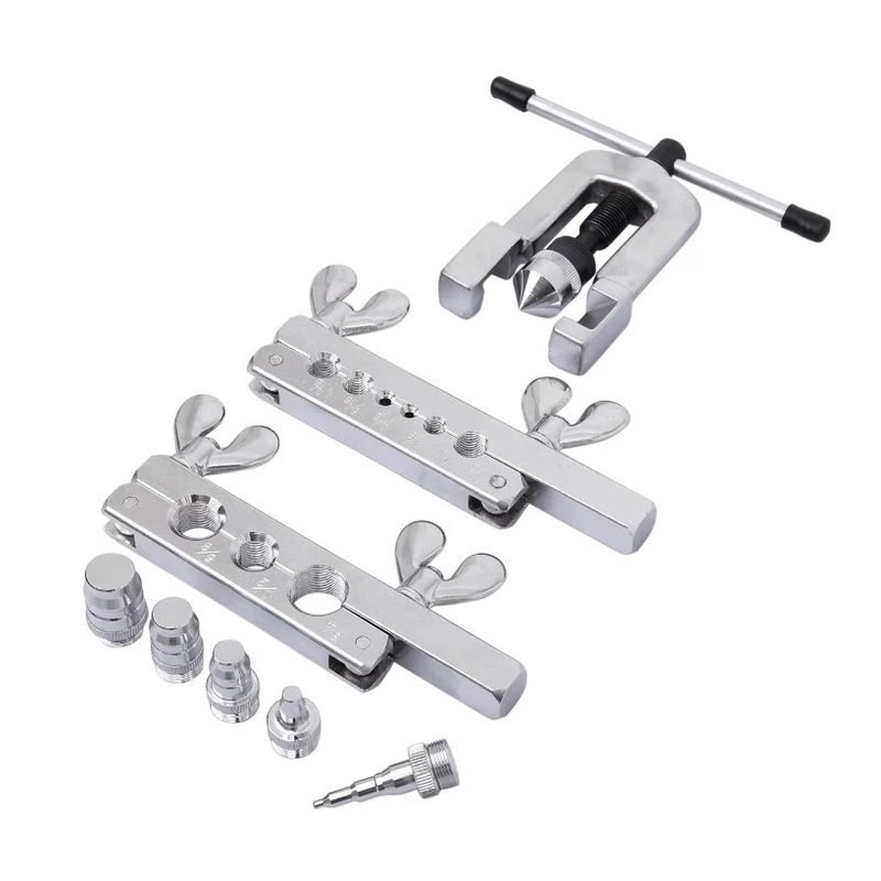 Casa si Gradina - Constructii - Scule de mana si unelte - Seturi scule - Trusa 8 Piese Bercuit largit taiat tevi Dreptunghiulara conducte arcuri cu 2 menghine - Infinity.ro