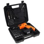 Casa si Gradina - Constructii - Scule de mana si unelte - Seturi scule - Trusa Surubelnita Electrica cu Acumulator 47 Piese 4.8V 200RPM DCTools - Infinity.ro