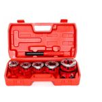 Casa si Gradina - Constructii - Scule de mana si unelte - Seturi scule - Trusa filiera pentru tevi 6 piese mari - Infinity.ro