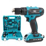 Casa si Gradina - Constructii - Scule de mana si unelte - Seturi scule - Autofiletanta cu Percutie (Bormasina) 24V Trusa 30 Accesorii 2 Acumulatori - Infinity.ro