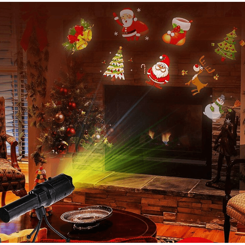 Casa si Gradina - Corpuri si surse de iluminat - Iluminat exterior - Lanterne - Proiector LED Laser tip Lanterna Andowl SE679 01 Decorare casa si gradina - Infinity.ro