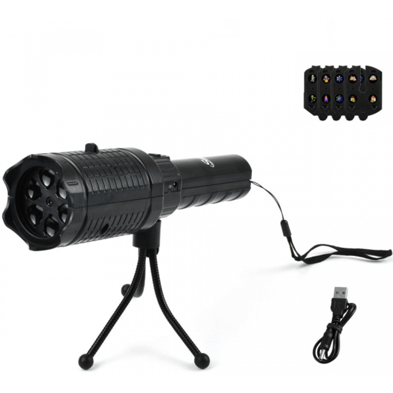 Casa si Gradina - Corpuri si surse de iluminat - Iluminat exterior - Lanterne - Proiector LED Laser tip Lanterna Andowl SE679 01 Decorare casa si gradina - Infinity.ro