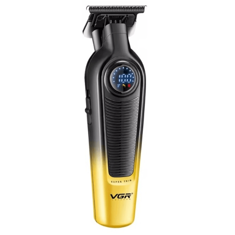 Ingrijire personala si Cosmetice - Aparate & accesorii ingrijire personala - Aparate de ras si tuns - Aparate de tuns - Set cu aparat de tuns fara fir VGR V 996 4 distantiere afisaj LED autonomie 300min - Infinity.ro