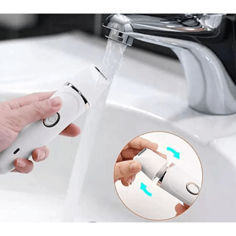 Ingrijire personala si Cosmetice - Aparate & accesorii ingrijire personala - Aparate de ras si tuns - Aparate de ras electrice - Mini Aparat De Ras Electric 4 in 1 AO 78148 cu 4 Accesorii - Infinity.ro