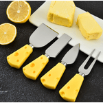 Casa si Gradina - Bucatarie si vesela - Ustensile bucatarie - Seturi ustensile de bucatarie - Set 4 ustensile mici pentru branzeturi inox - Infinity.ro