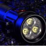 Casa si Gradina - Corpuri si surse de iluminat - Iluminat exterior - Lanterne - Mini lanterna de mana W5182 puternica cu 3 LED - Infinity.ro