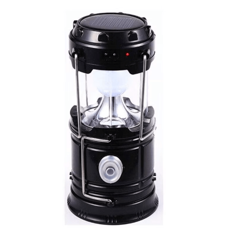 Casa si Gradina - Corpuri si surse de iluminat - Iluminat exterior - Lanterne - Lanterna tip felinar solar cu functie incarcare telefon 5800T - Infinity.ro